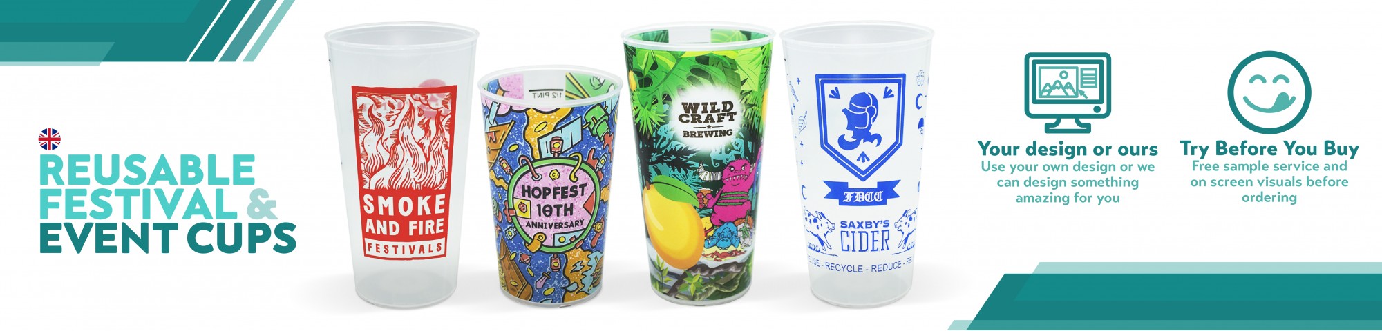 Reusable Festival and Event Cups